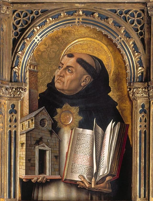 Fra Angelico's portrait of Thomas Aquinas (c. 1440)
