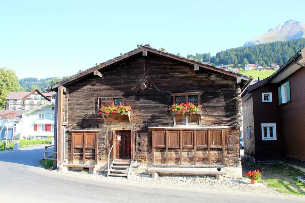 Luther's birth house in Eisleben and Zwingli's birth house in Wildhaus