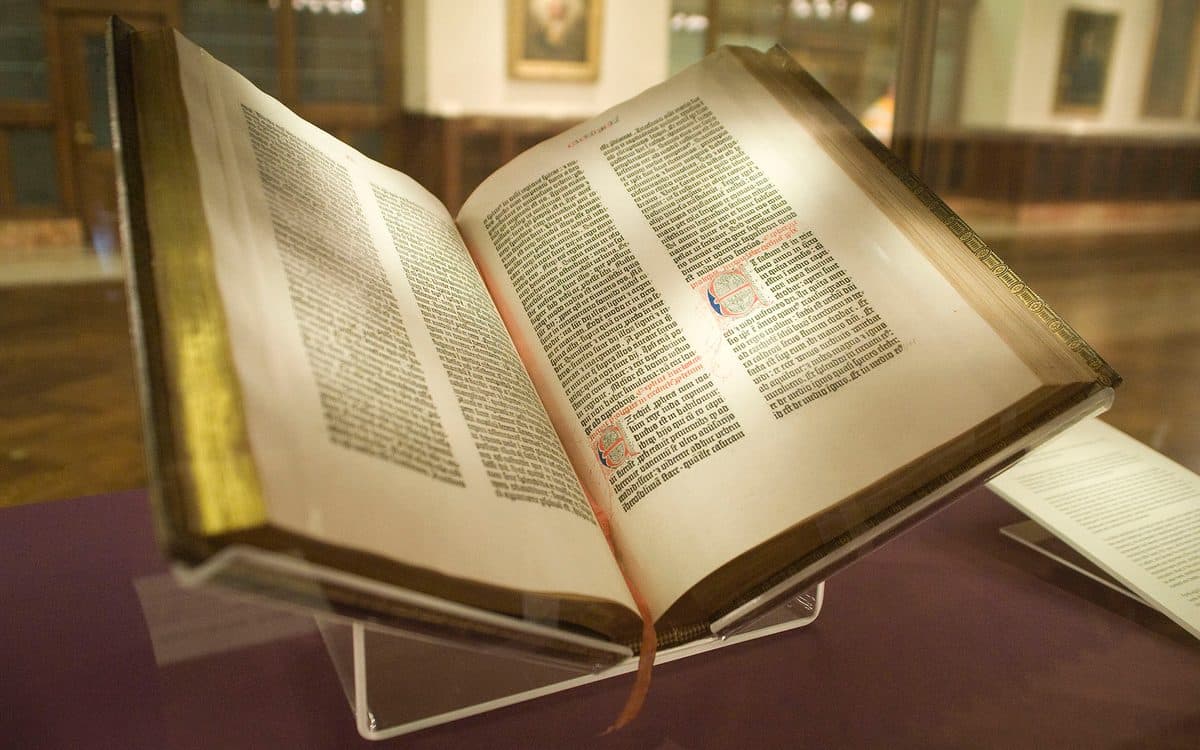 A page of the Gutenberg Bible