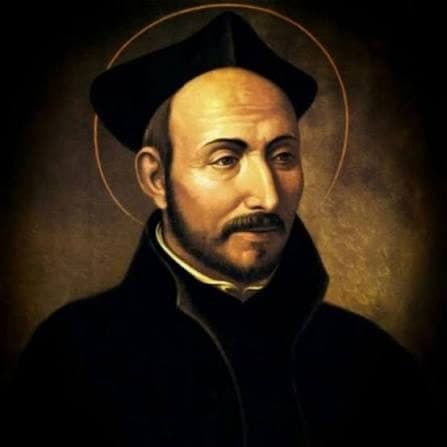 Portrait of Ignatius of Loyola by Jacopino del Conte (1556)