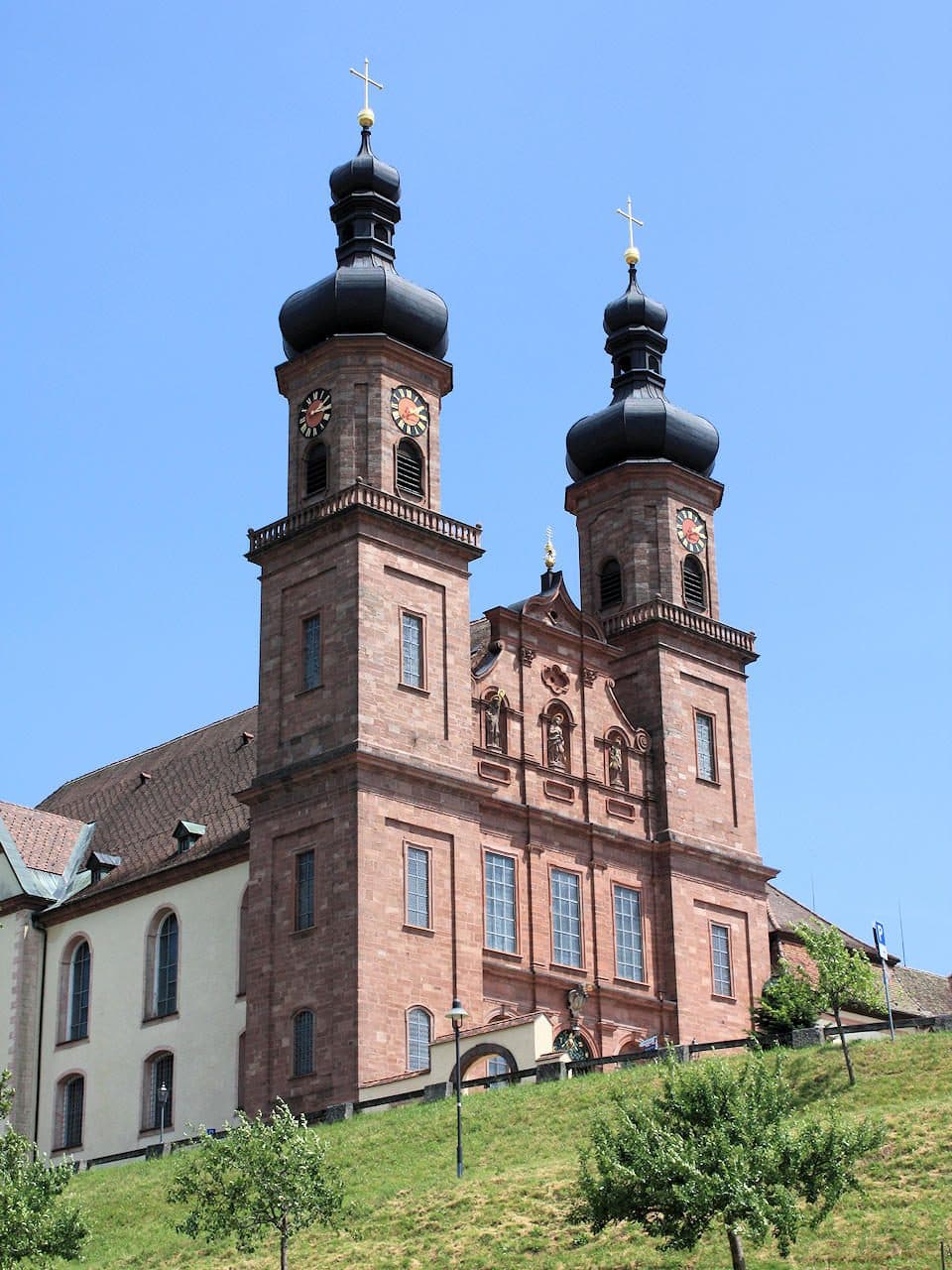 The abbey of St. Peter in the Black Forest
