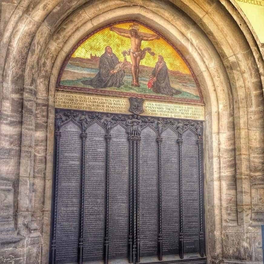 The Theses Door of the Castle Church, Wittenberg