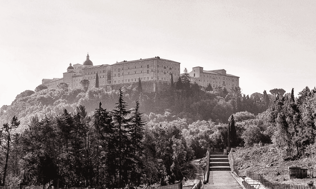 The abbey of Monte Cassino